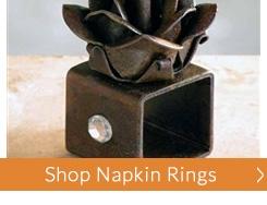 Wrought Iron Napkin Rings