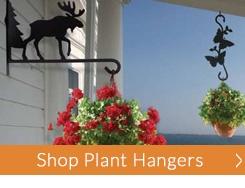 Wrought Iron Outdoor Plant Hooks and Hangers | Timeless Wrought Iron