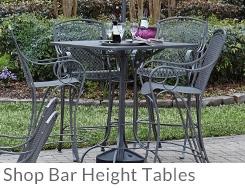 Outdoor Bar and Counter Height Tables