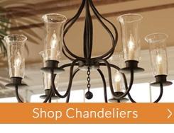 Wrought Iron Chandeliers - Iron Hanging Chandelier