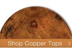 Buy Copper Table Tops | TimelessWroughtIron.com