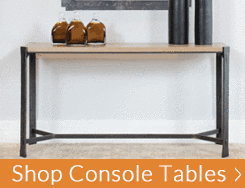 Wrought Iron Console Tables & Sofa Tables | Shop Online