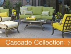 Cascade Outdoor Iron Furniture Collection