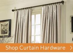 Wrought Iron Curtain Rods and Iron Drapery Hardware | Timeless Wrought Iron