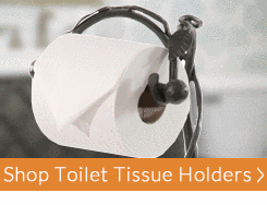 Buy Wrought Iron Toilet Paper Holders | Iron Toilet Tissue Holders