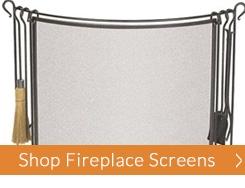 Wrought Iron Fireplace Screen | 50+ Styles and Sizes