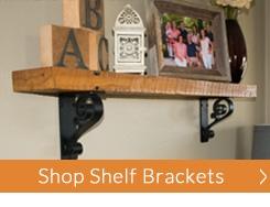 Wrought Iron Shelf Brackets | Style & Function