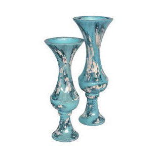 Venetian Table Vases, Set of 2