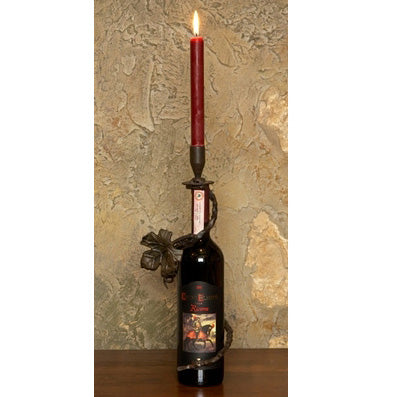 Wrought Iron Vine Candleholder
