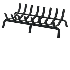 Fireplace Grate - 4.5" Clearance, 17" depth