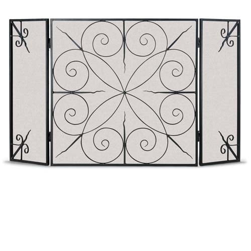 3 Panel Elements Fireplace Screen - 12