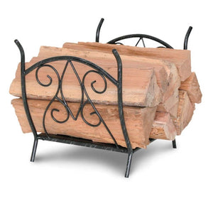 Forged Crest Fireplace Wood Holder