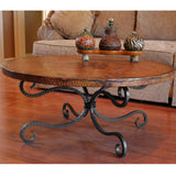 Alexander Coffee Table with 42" Round Top