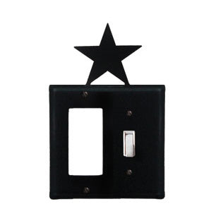 Star Combination Cover - Single GFI With Single Switch