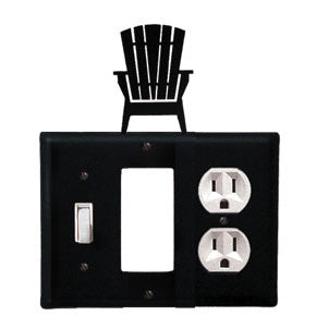 Adirondack Combination Cover - Switch, GFI And Outlet