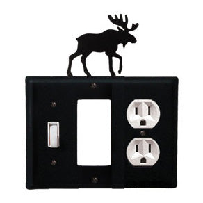 Moose Combination Cover - Switch, GFI And Outlet