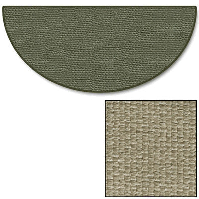 5 Foot Fire Resistant Tan Hearth Rug