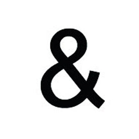 Wrought Iron Letter Ampersand