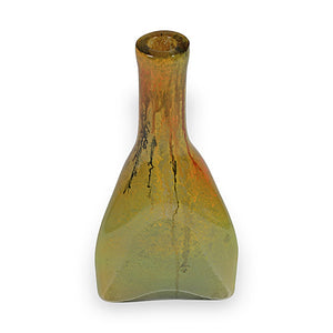 Honeysuckle Triangular Glass Bottle