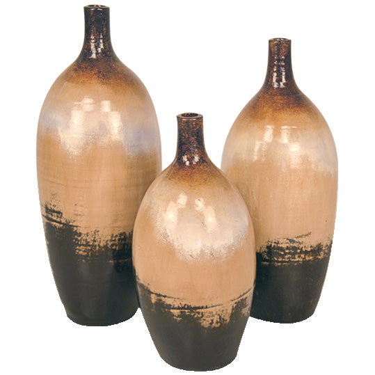 Melon Ceramic Vases Set of 3 | Sykes