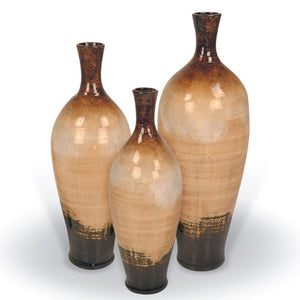 Cherry Hill Ceramic Vases Set of 3 | Sykes