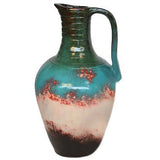 Richland Large Ceramic Jar with Handle | Teal Top