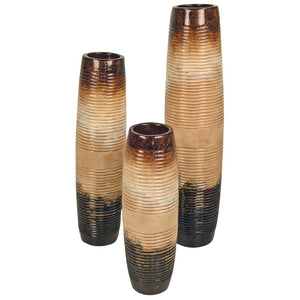 Beehive Ceramic Vases Set of 3 | Sykes