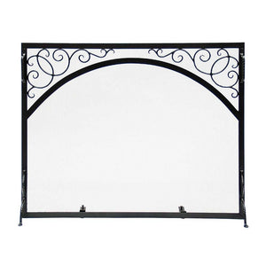 Graphite Sterling Fireplace Screen | 38 x 30