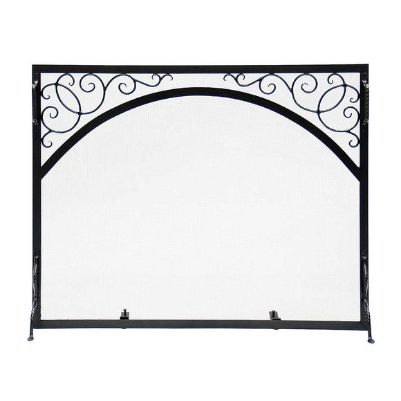 Graphite Sterling Fireplace Screen | 38 x 30