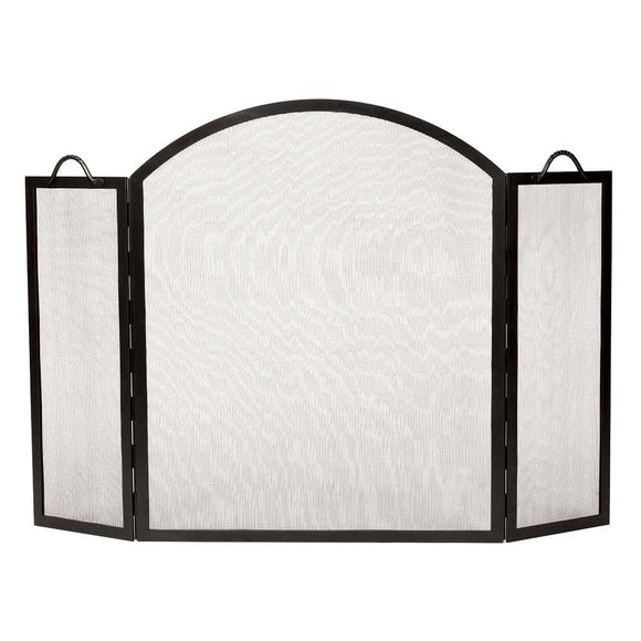 3-Fold Arched Top Hearth Screen