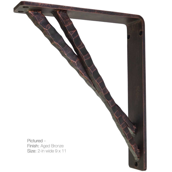 Torches Wrought Iron Corbel | 2