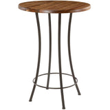 Bistro Bar Height Table with 42in Round Top