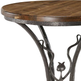 Sassafras Bar Height Table with 42in Round Top