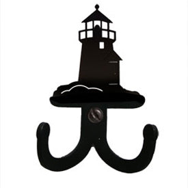 Wrought Iron Lighthouse Double Wall Hook