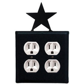 Star Outlet Cover - Double