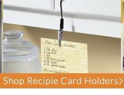 Wrought Iron Recipe Card Holder - Recipe Holder