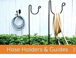 Buy Iron Hose Holders and Guides Online | Timeless Wrought Iron