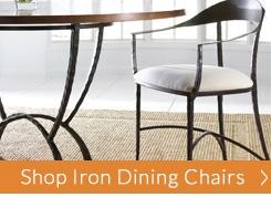 Wrought Iron Dining Chairs | Wrought Iron Dining Room Chairs