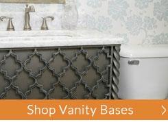 Buy Wrought Iron Bathroom Vanity Bases Online