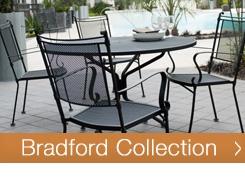 Bradford Outdoor Iron Furniture Collection