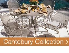 Cantebury Outdoor Iron Furniture Collection | Wrought Iron