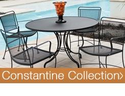 Constantine Outdoor Iron Furniture Collection | Wrought Iron