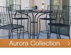 Aurora Outdoor Dining & Bar Furniture | Timeless Wrought Iron
