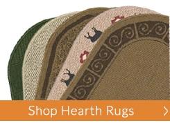 Flame Resistant Hearth Rugs | Fireplace Rugs