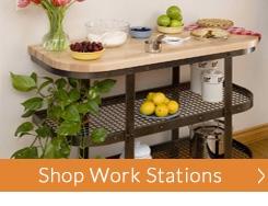 Kitchen Carts, Islands and Workstations