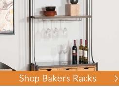 Buy Wrought Iron Bakers Racks Online | Timeless Wrought Iron
