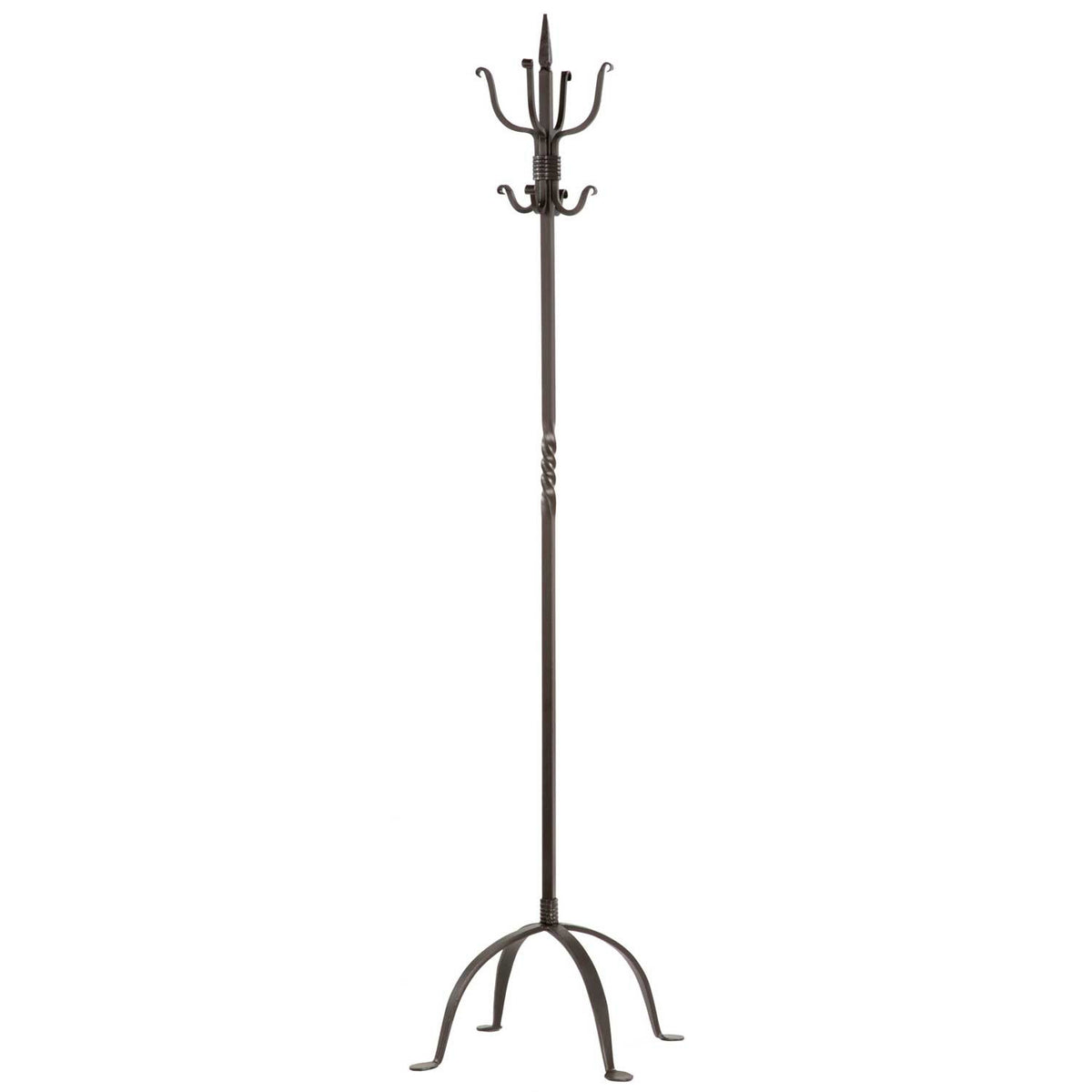 Standard Wrought Iron Standing Coat Rack timelesswroughtiron