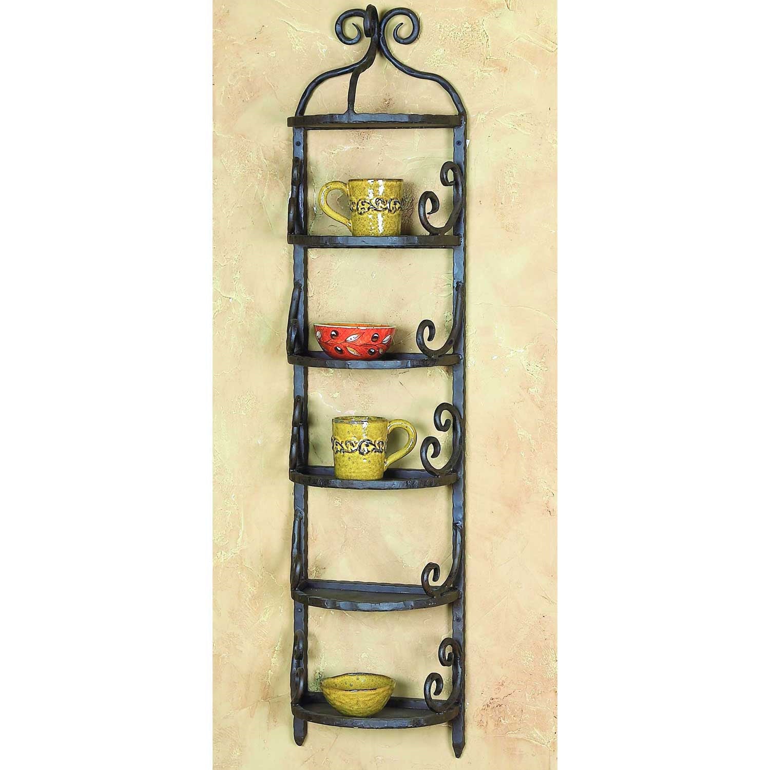 Wrought Iron Mug Racks - Mug Rack  timelesswroughtiron
