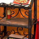 Wrought Iron Siena Cookbook Holder - Floor