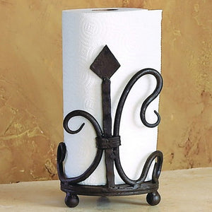 Wrought Iron Siena Paper Towel Holder
